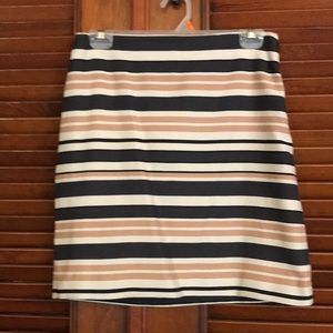 Striped skirt from The Loft